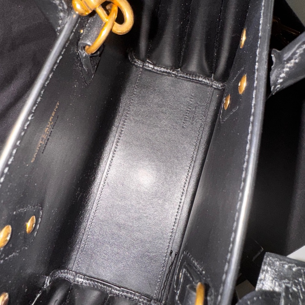 Saint Laurent Sac De Jour in Smooth Leather - Nano - Picture 8 of 12